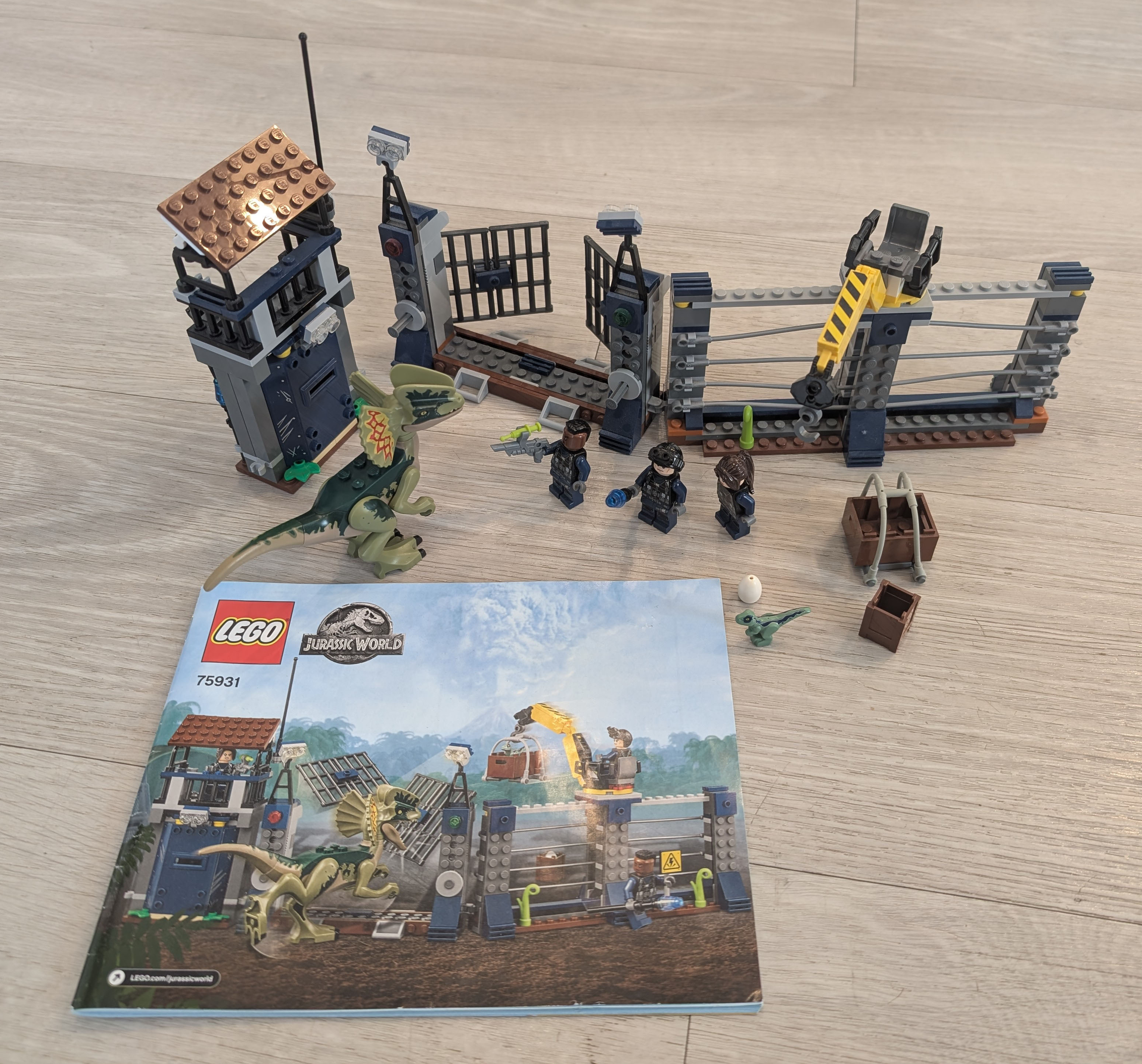 Lego Jurassic World 75931 Dilophosaurus Outpost Attack